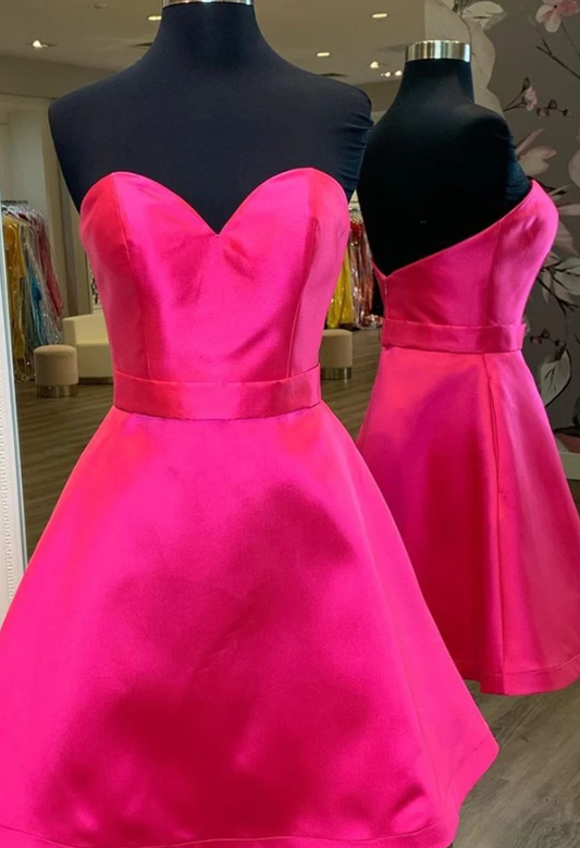 Hot Formal Graduation , Dress Pink Homecoming Dresses Cocktail Cassidy CD11489