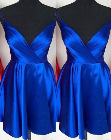 Semi Formal Dress Royal Blue Kaliyah Homecoming Dresses Cocktail Dresses CD2212